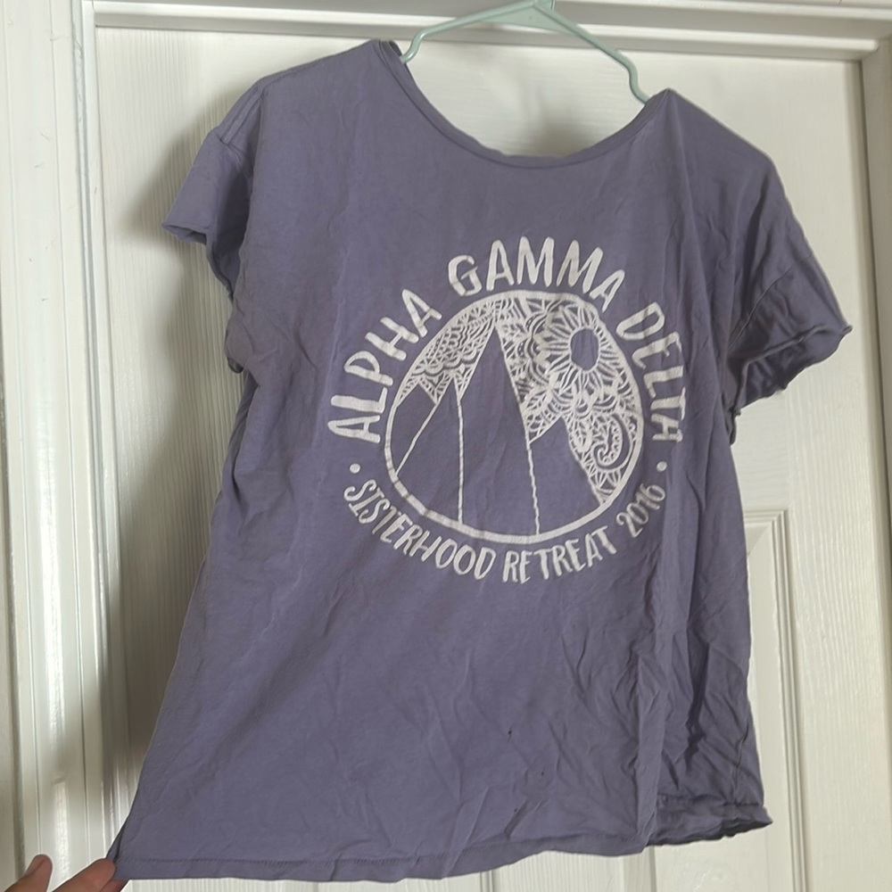 Alpha Gamma Delta sorority sisterhood shirt